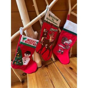 Vintage Stockings x3